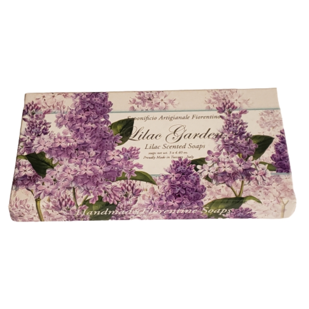 SALE: Handmade Florentine Soaps (Lilac Gar…